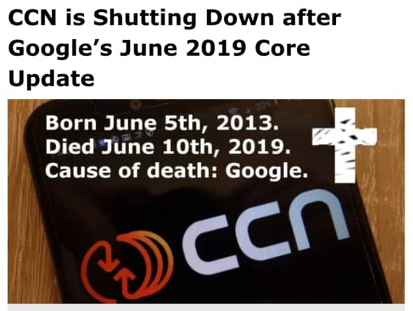 CCN Publicity Stunt SEO
