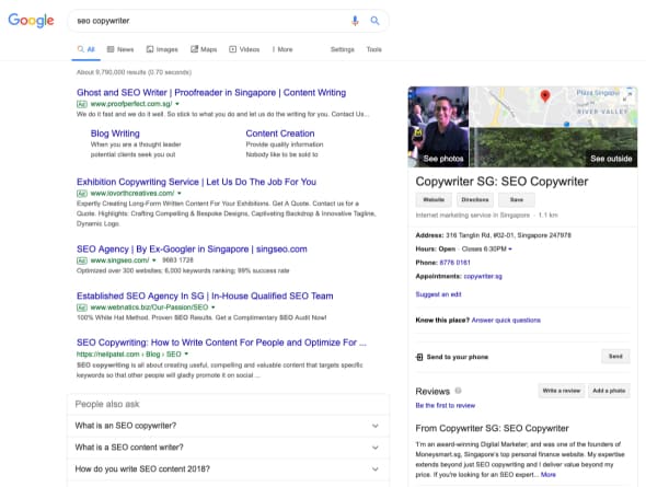 SEO Copywriter